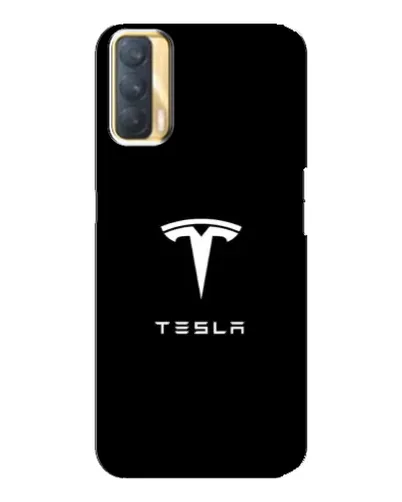 Чохол для OPPO A33 з картинкою «Tesla White Logo»