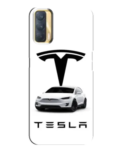 Чохол для OPPO A33 з картинкою «Tesla White Style»