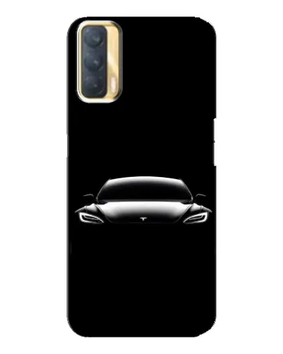 Чохол для OPPO A33 з картинкою «Фари Tesla Night»