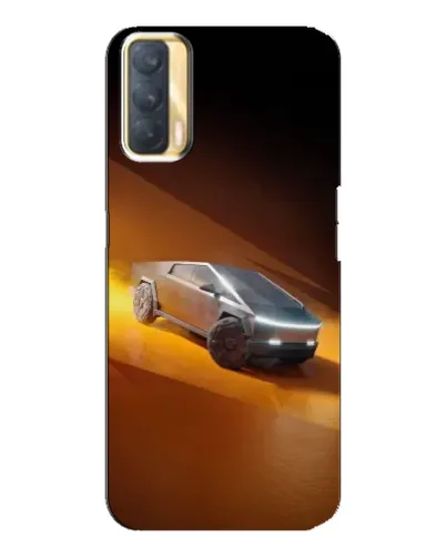 Чохол для OPPO A33 з картинкою «Cybertruck у пустелі»