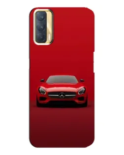 Чохол для OPPO A33 з картинкою «Червоний Mercedes AMG»