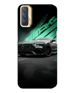 Чохол для OPPO A33 з картинкою «Темний Mercedes AMG»