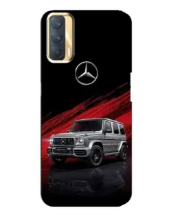 Чохол для OPPO A33 з картинкою «Mercedes G-Class червоний»