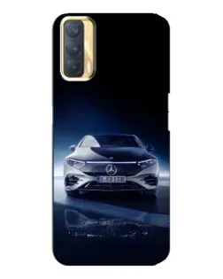 Чохол для OPPO A33 з картинкою «Нічний Mercedes EQ»