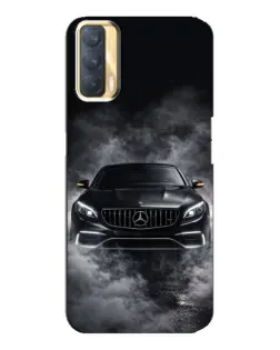 Чохол для OPPO A33 з картинкою «Mercedes у диму»