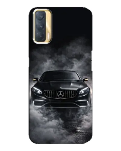 Чохол для OPPO A33 з картинкою «Mercedes у диму»