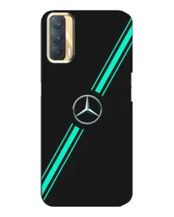 Чехол для OPPO A33 с картинкой «Спортивные линии Mercedes»
