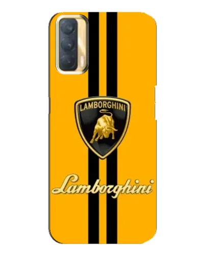 Чохол для OPPO A33 з картинкою «Lamborghini Stripe жовтий»