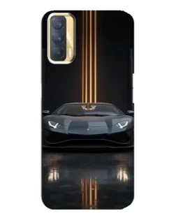 Чохол для OPPO A33 з картинкою «Lamborghini золоті лінії» Чохол для OPPO A33 з картинкою «Lamborghini золоті лінії»