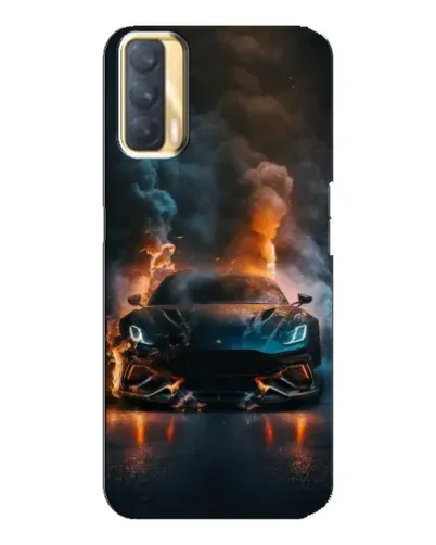 Чохол для OPPO A33 з картинкою «Lamborghini димна естетика»