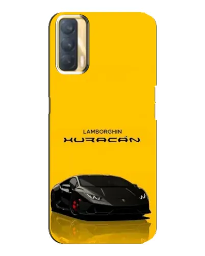 Чохол для OPPO A33 з картинкою «Lamborghini Huracan чорний»
