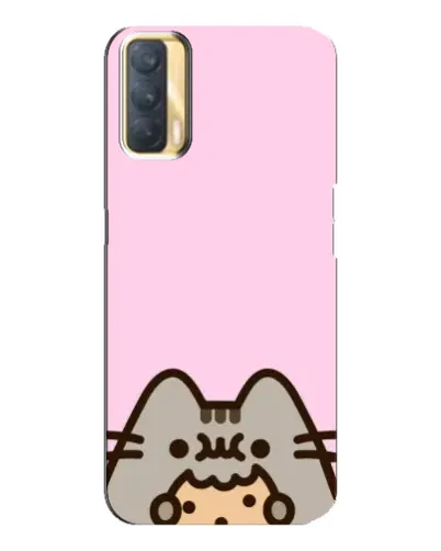 Чехол для OPPO A33 с картинкой «Pusheen и печенье»