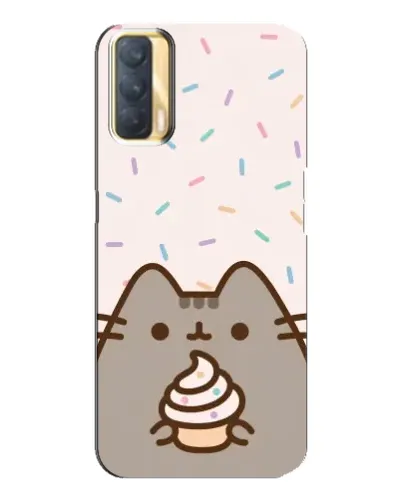 Чехол для OPPO A33 с картинкой «Пушин с кексом»