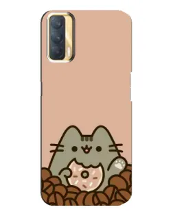 Чехол для OPPO A33 с картинкой «Кофейный Пушин»