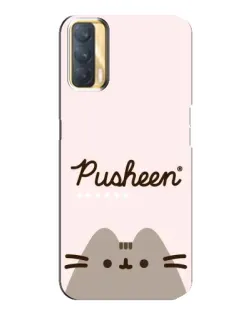 Чехол для OPPO A33 с картинкой «Pusheen логотип»