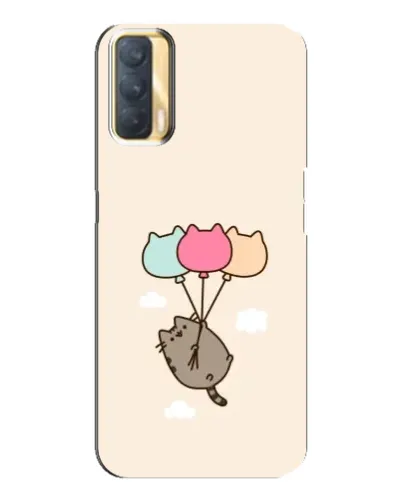 Чехол для OPPO A33 с картинкой «Пушин на шариках»