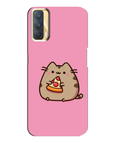Чехол для OPPO A33 с картинкой «Пушин с пиццей»