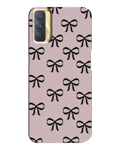 Чехол для OPPO A33 с картинкой «Черные бантики» Чехол для OPPO A33 с картинкой «Черные бантики»