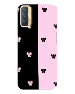 Чехол для OPPO A33 с картинкой «Контрастные банты» Чехол для OPPO A33 с картинкой «Контрастные банты»