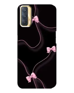 Чехол для OPPO A33 с картинкой «Розовые ленты» Чехол для OPPO A33 с картинкой «Розовые ленты»