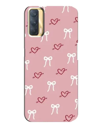 Чехол для OPPO A33 с картинкой «Сердца и банты» Чехол для OPPO A33 с картинкой «Сердца и банты»