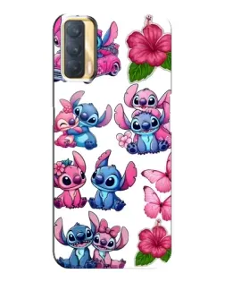 Чохол для OPPO A33 з картинкою «Стікери Stitch та Angel» Чохол для OPPO A33 з картинкою «Стікери Stitch та Angel»