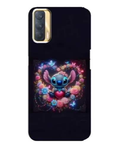 Чохол для OPPO A33 з картинкою «Stitch у квітах»