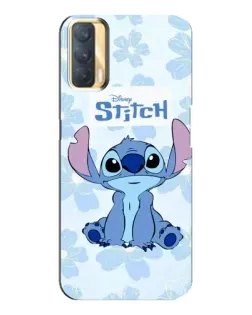 Чохол для OPPO A33 з картинкою «Stitch серед квітів» Чохол для OPPO A33 з картинкою «Stitch серед квітів»