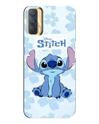 Чохол для OPPO A33 з картинкою «Stitch серед квітів»