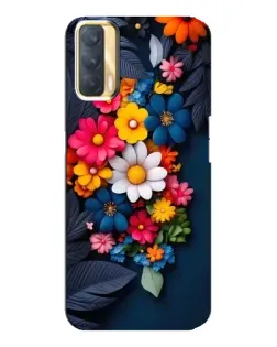 Чохол для OPPO A33 з картинкою «Квіткова феєрія»