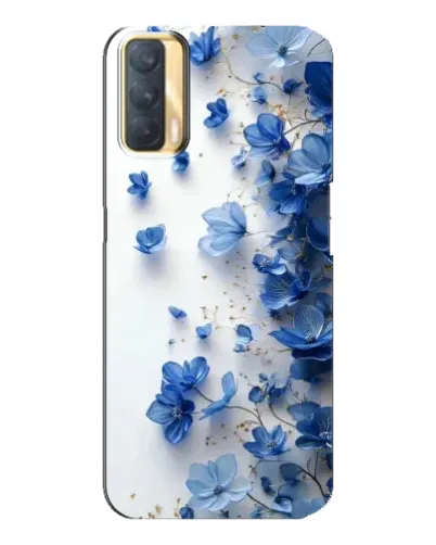 Чохол для OPPO A33 з картинкою «Блакитний квітковий каскад»
