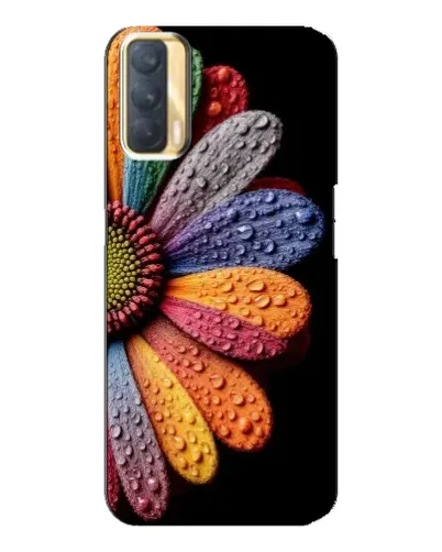 Чохол для OPPO A33 з картинкою «Райдужна квітка»