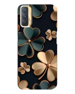 Чохол для OPPO A33 з картинкою «Конюшина в золоті»