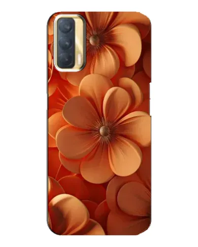 Чохол для OPPO A33 з картинкою «Помаранчева макро квітка»