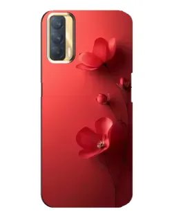 Чохол для OPPO A33 з картинкою «Макові суцвіття»