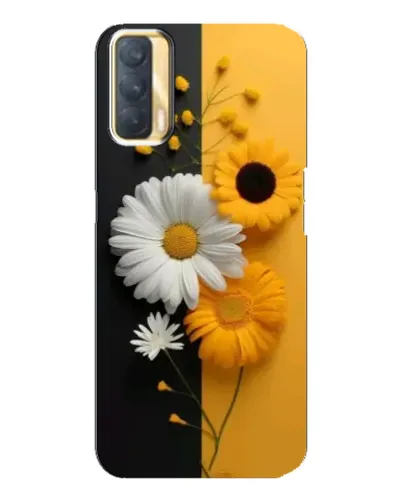 Чохол для OPPO A33 з картинкою «Соняшник та ромашка»