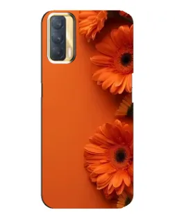 Чохол для OPPO A33 з картинкою «Помаранчеві гербери»