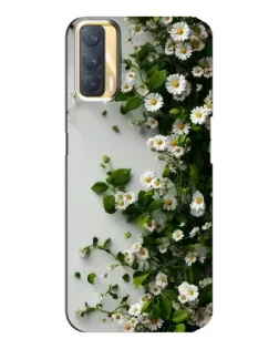 Чохол для OPPO A33 з картинкою «Гілка дрібних білих квітів»