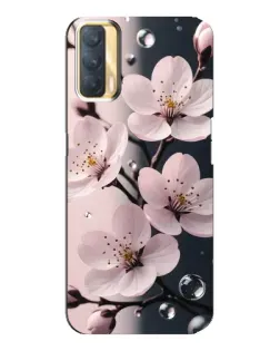 Чохол для OPPO A33 з картинкою «Ніжня сакура та краплі»