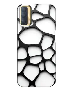 Чохол для OPPO A33 з картинкою «Біла об'ємна сітка» Чохол для OPPO A33 з картинкою «Біла об'ємна сітка»