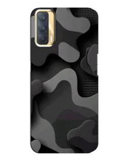 Чохол для OPPO A33 з картинкою «Темний абстрактний камуфляж» Чохол для OPPO A33 з картинкою «Темний абстрактний камуфляж»