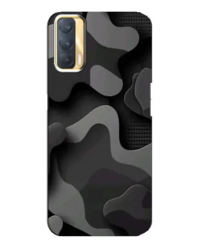Чохол для OPPO A33 з картинкою «Темний абстрактний камуфляж»