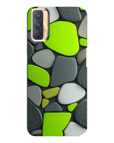 Чохол для OPPO A33 з картинкою «Яскрава неонова галька»