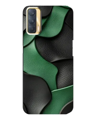 Чохол для OPPO A33 з картинкою «Зелені шкіряні хвилі»