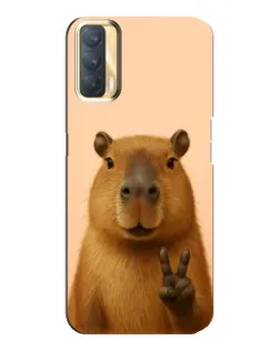 Чехол для OPPO A33 с картинкой «Капибара виктория» Чехол для OPPO A33 с картинкой «Капибара виктория»