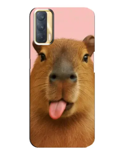 Чехол для OPPO A33 с картинкой «Капибара с языком» Чехол для OPPO A33 с картинкой «Капибара с языком»