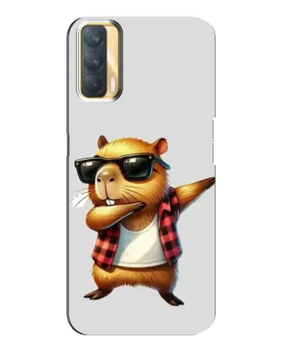 Чехол для OPPO A33 с картинкой «Капибара рэпер даб» Чехол для OPPO A33 с картинкой «Капибара рэпер даб»