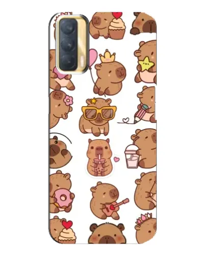 Чехол для OPPO A33 с картинкой «Стикерпак с капибарами» Чехол для OPPO A33 с картинкой «Стикерпак с капибарами»