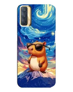 Чехол для OPPO A33 с картинкой «Капибара Ван Гога» Чехол для OPPO A33 с картинкой «Капибара Ван Гога»