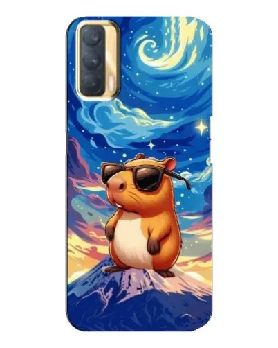 Чехол для OPPO A33 с картинкой «Капибара Ван Гога» Чехол для OPPO A33 с картинкой «Капибара Ван Гога»